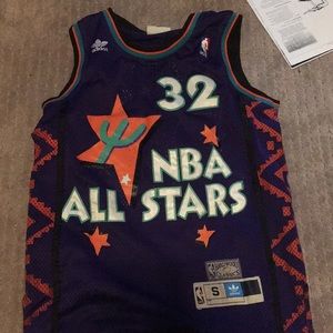 Shaquille O'neal 1995 all star basketball jersey